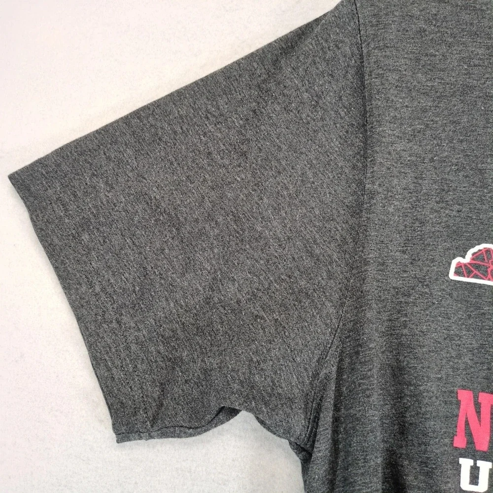 NC State University Gray T-Shirt Mens L Wolfpack Logo North Carolina College